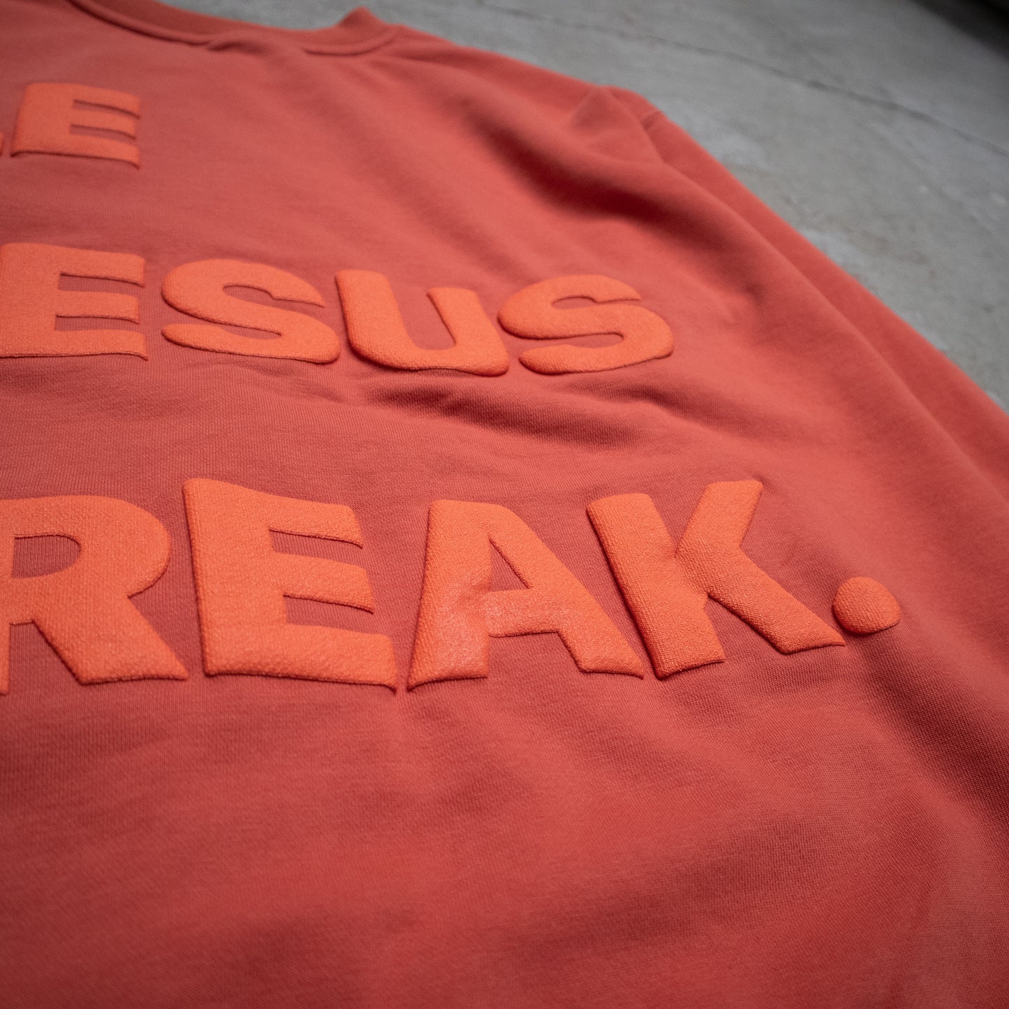 LE JESUS FREAK. CREW SWEATSHIRT