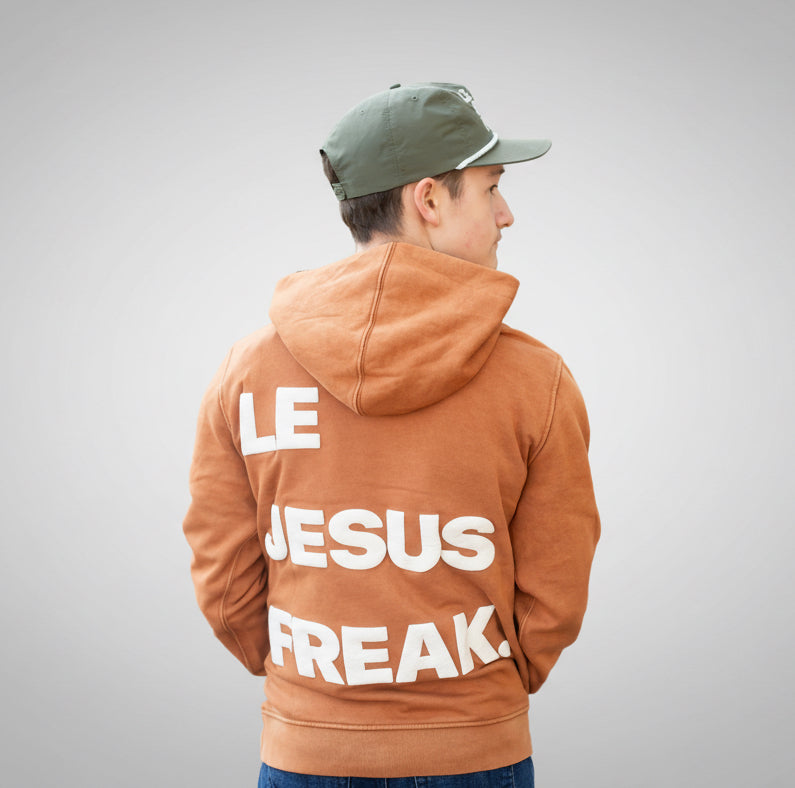 The Modern Pullover Hoodie — Saddle