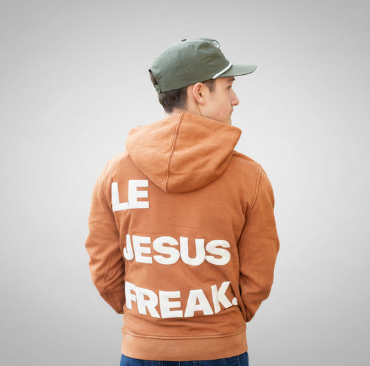 The Modern Pullover Hoodie — Saddle