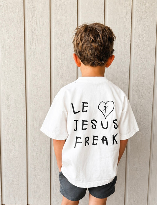 The Zoey Project Kids Tee in Cream