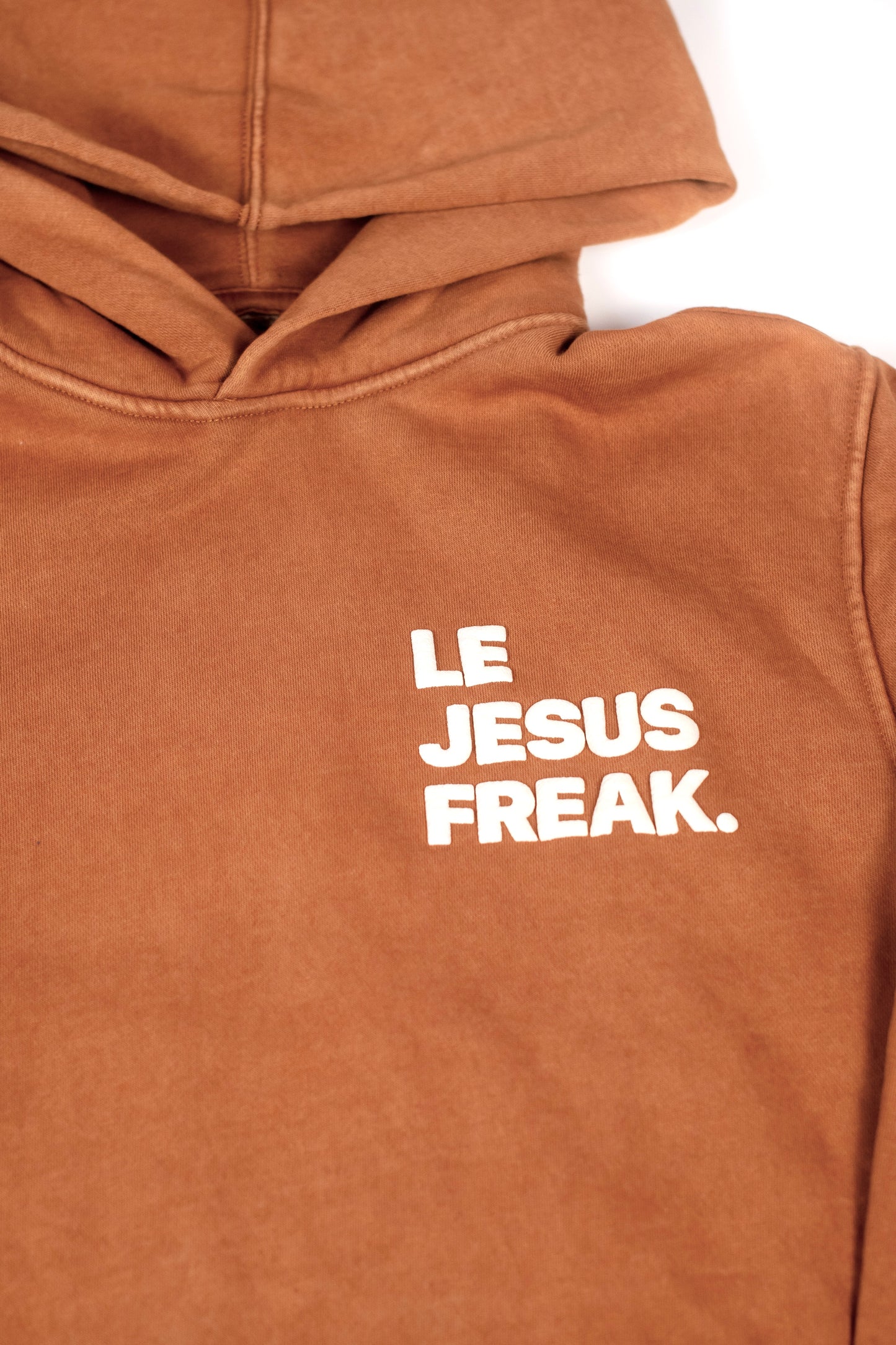 The Modern Pullover Hoodie — Saddle