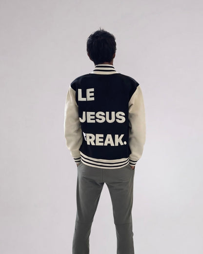 The Varsity Bomber | Le Jesus Freak.