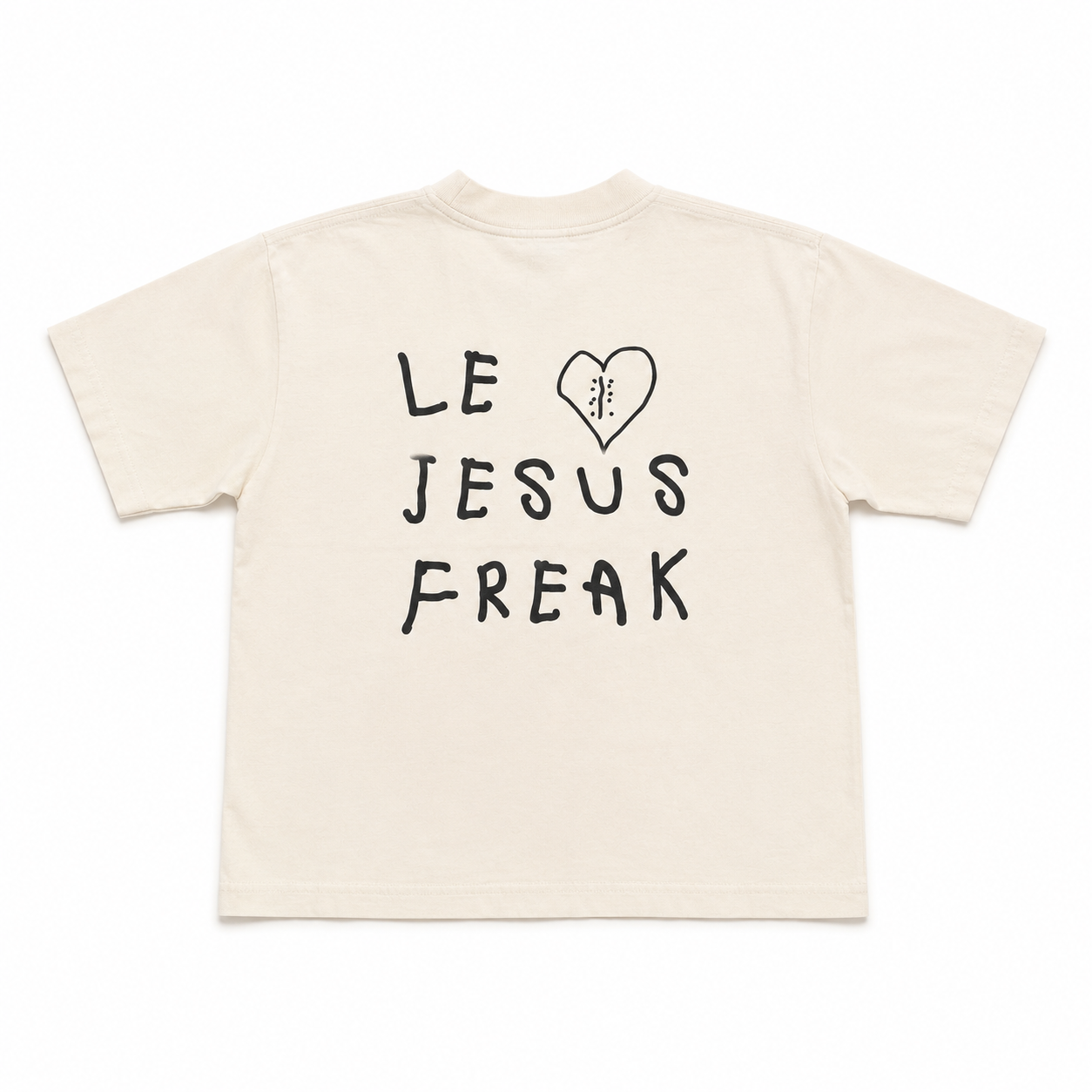 The Zoey Project Kids Tee in Cream