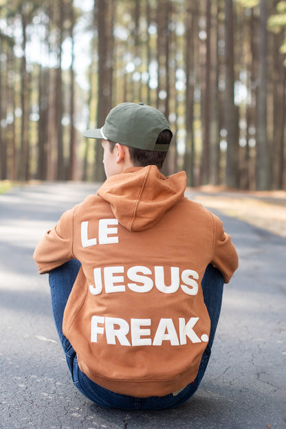 The Modern Pullover Hoodie — Saddle