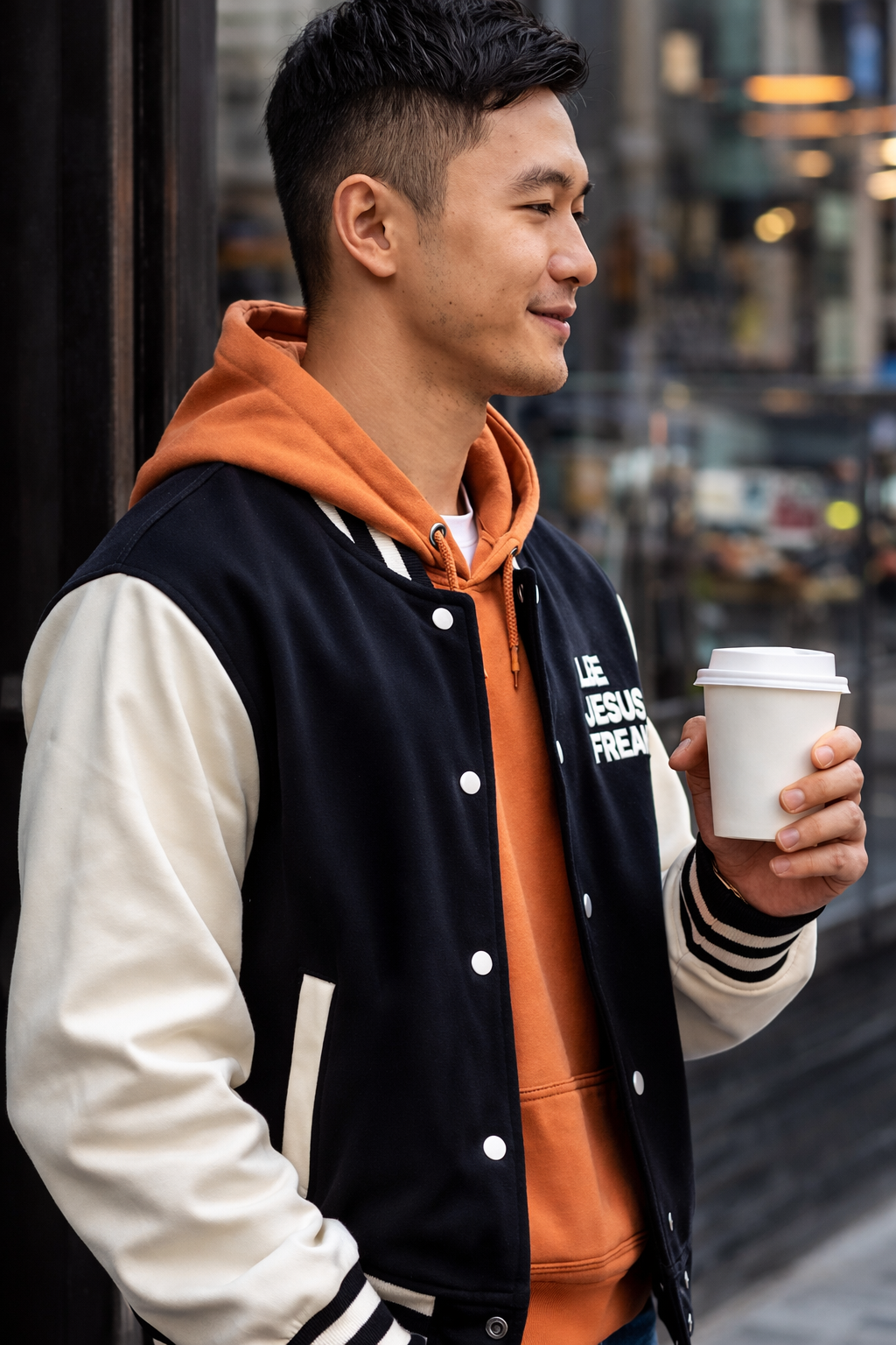 The Le Jesus Freak Varsity Bomber