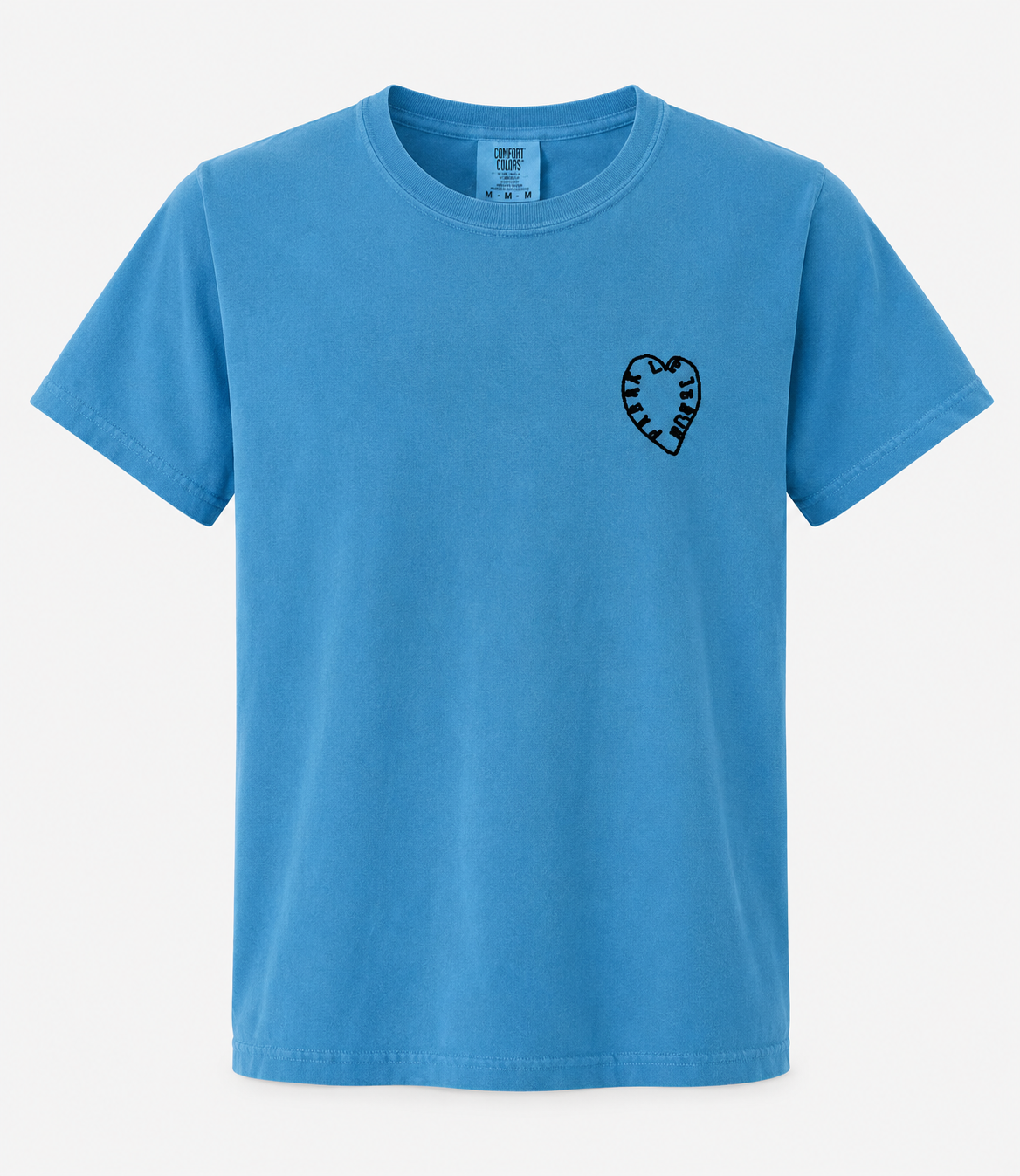 The Zoey Project Youth Tee - Carib Blue