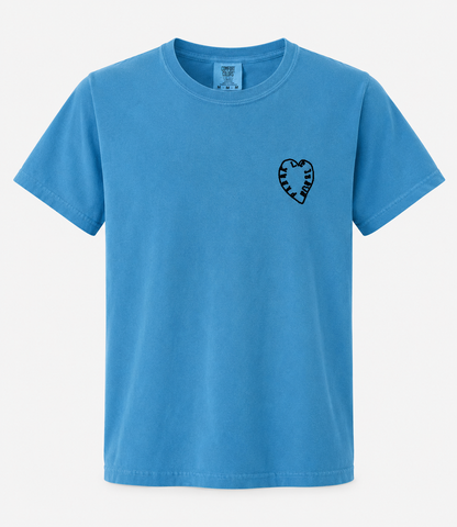 The Zoey Project Youth Tee - Carib Blue
