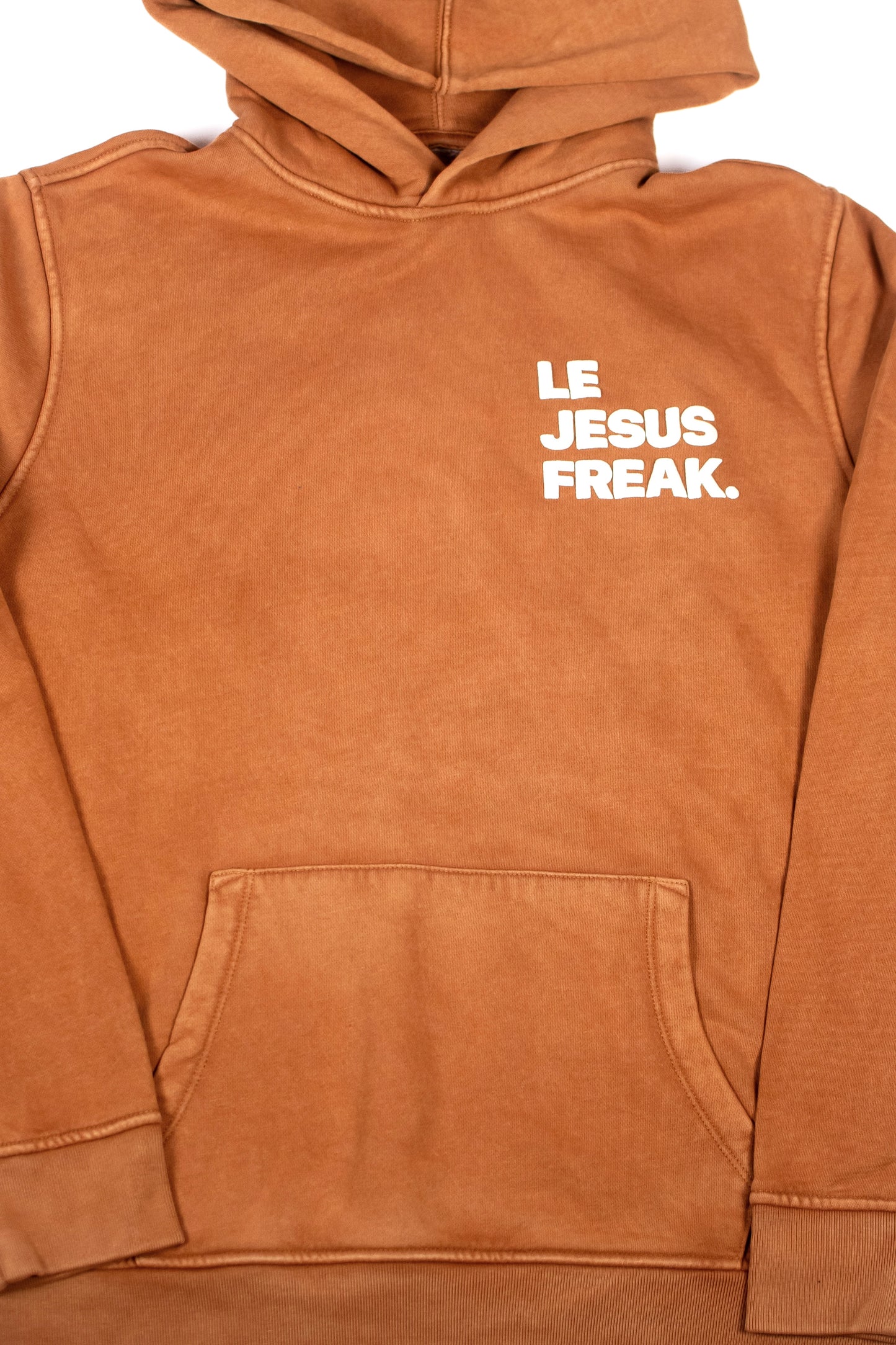 The Modern Pullover Hoodie — Saddle