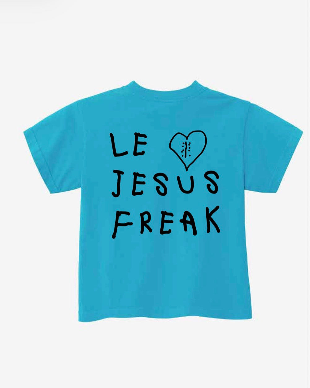The Zoey Project Kids Tee in Caribbean Blue