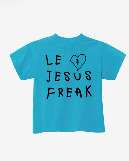 The Zoey Project Kids Tee in Caribbean Blue
