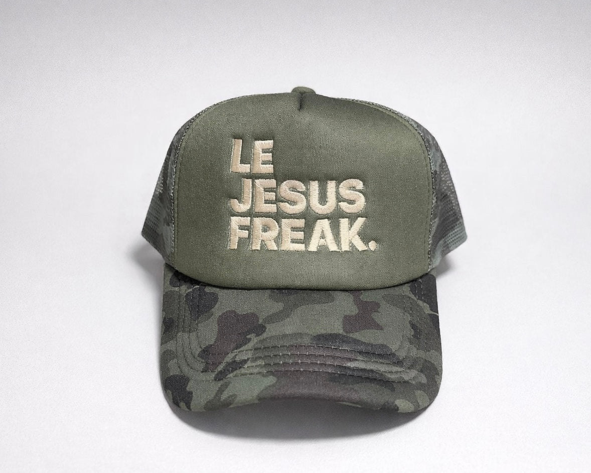Classic Foam Trucker Hat | Le Jesus Freak.