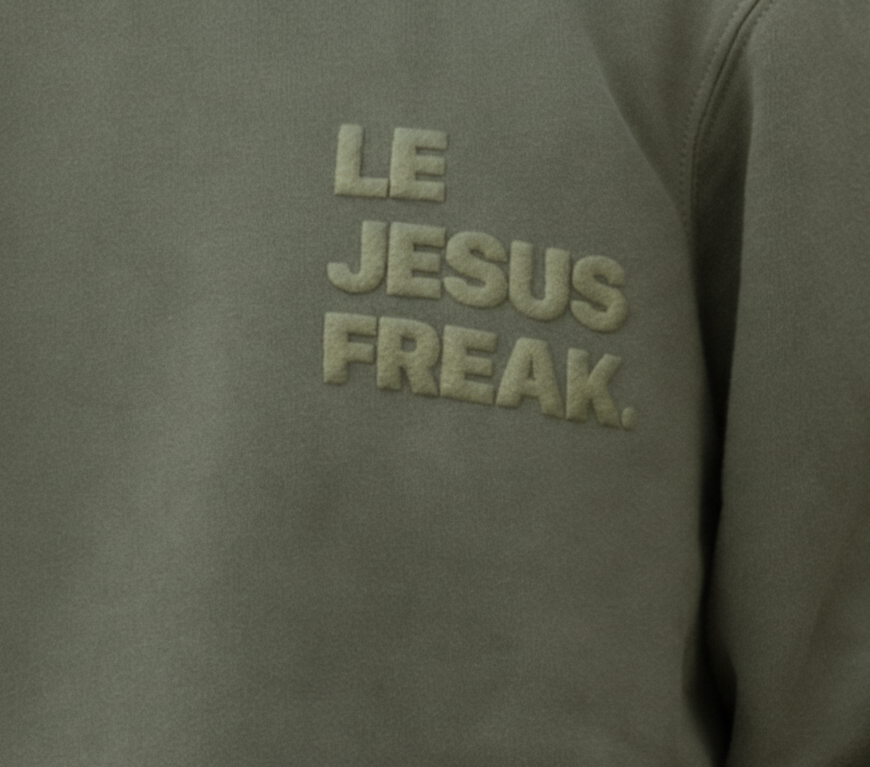 The Statement Crew Sweatshirt — Heritage Olive