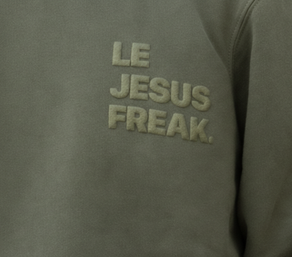 The Statement Crew Sweatshirt — Heritage Olive