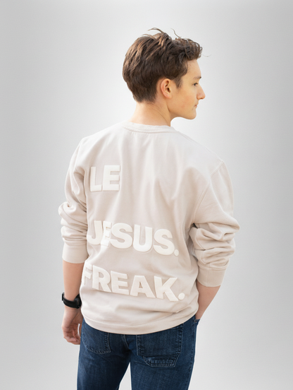 The Statement Crew Sweatshirt — Ivory