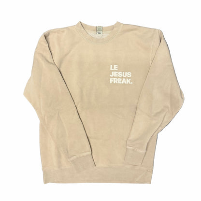 The Statement Crew Sweatshirt — Cement